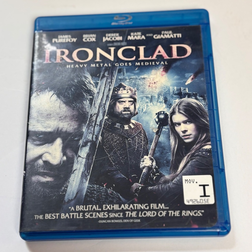 Ironclad Blu-ray Paul Giamatti James Purefoy Kate Mara Medieval Action Movie